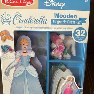 Melissa & Doug Cinderella Magnetic Dress-Up Set - Blue & White
